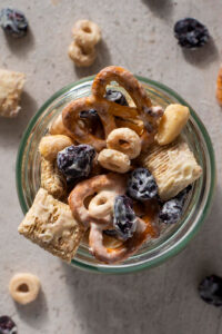Frosted Blueberry Snack Mix