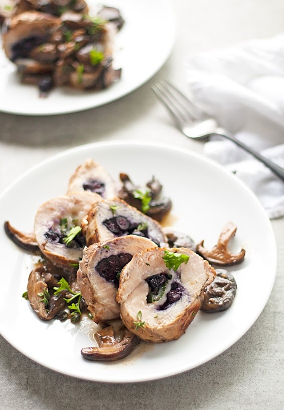 HERO IMAGE blueberry-and-provolone-stuffed-chicken-with-mushroom-sauce-3