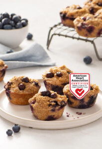 Recipe Image - Heart Check- 5-Ingredient-Blueberry-Protien-Muffins