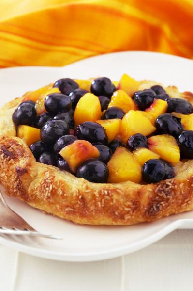 Rustic Blueberry-Nectarine Crostata