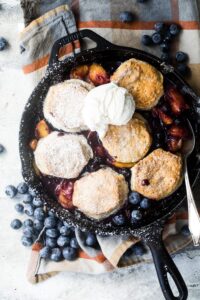 Blueberry Peach Cobbler