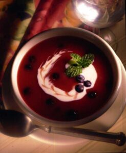 Blueberry Soup