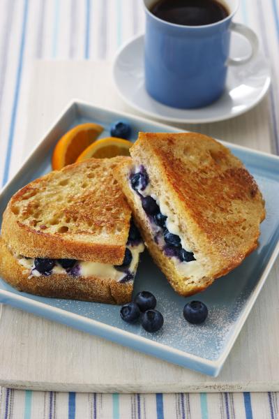 Blueberry French Toast Sandwich
